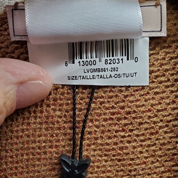 BCBGeneration One Size Poncho Camel - Picture 4 of 4